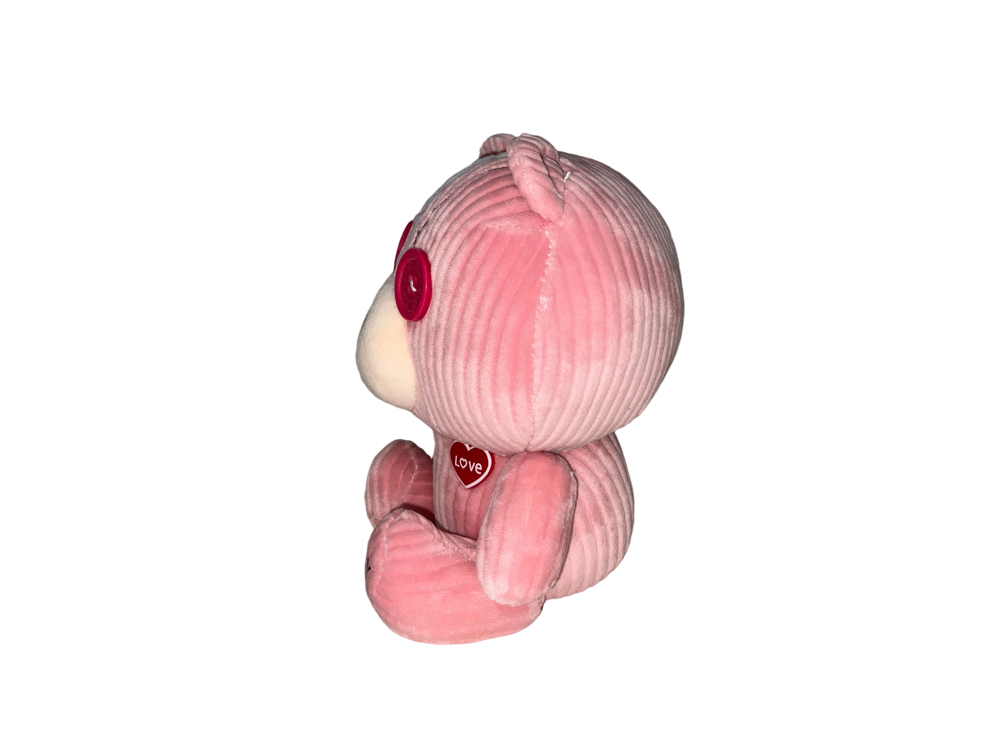 Puffy Cute Pink Bear