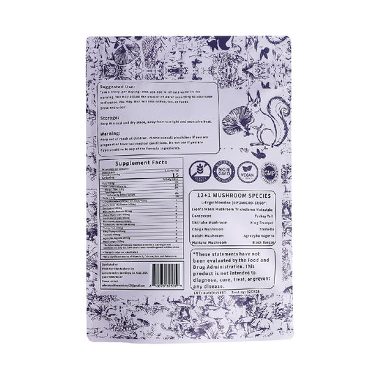 Ergothioneine & 12 Mushroom Powder