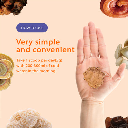 Ergothioneine & 12 Mushroom Powder