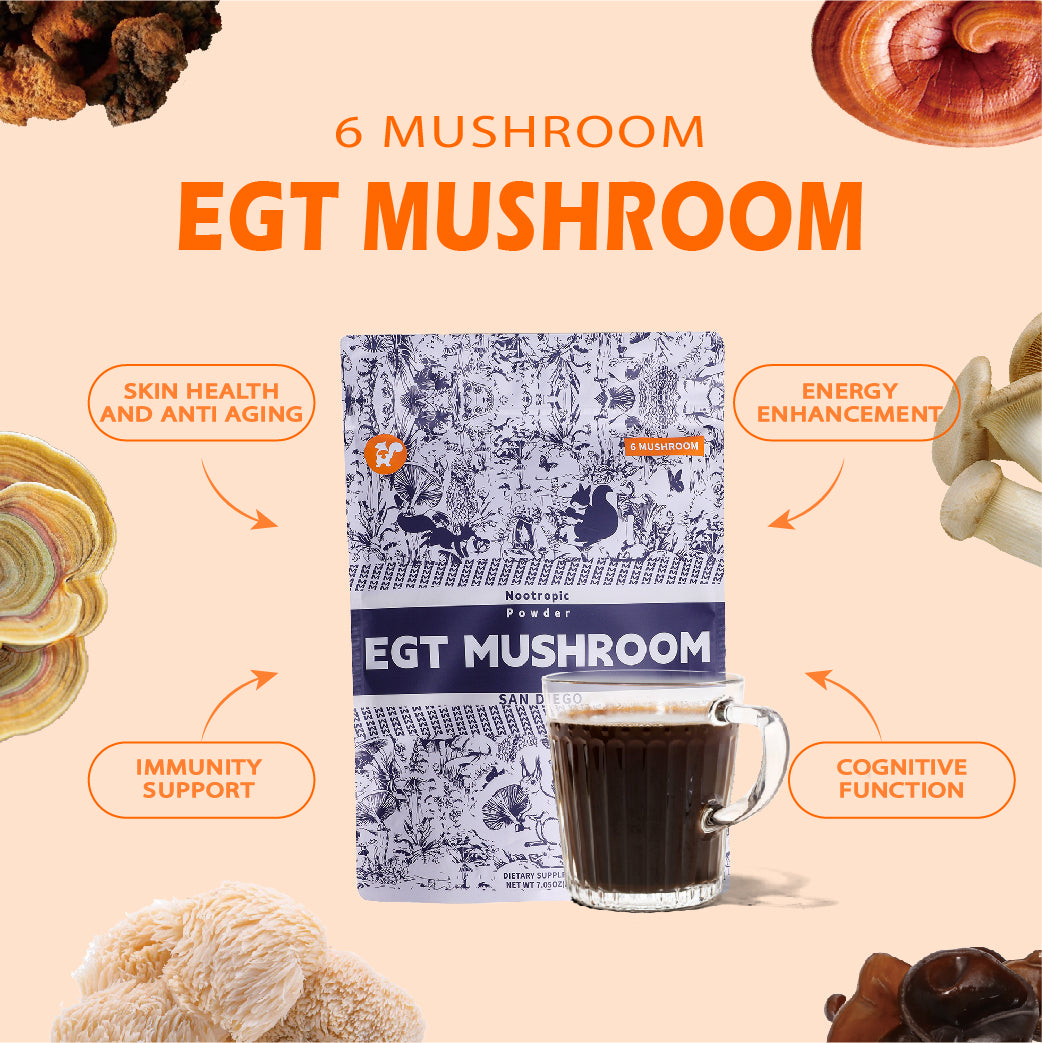 Ergothioneine & 12 Mushroom Powder