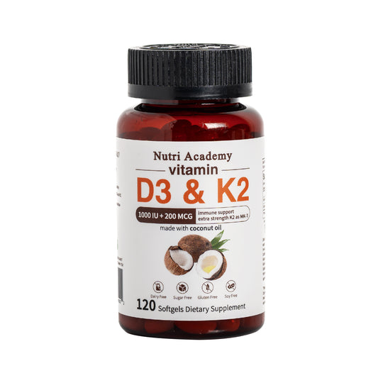 Nutri Academy Vitamin D3+ K2 Softgels